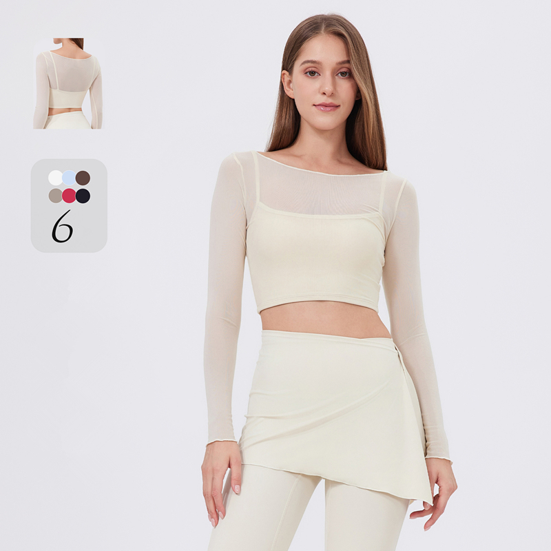 Women's Long Sleeved Suit Quick Drying Running Breathable Fitness Pants Set
