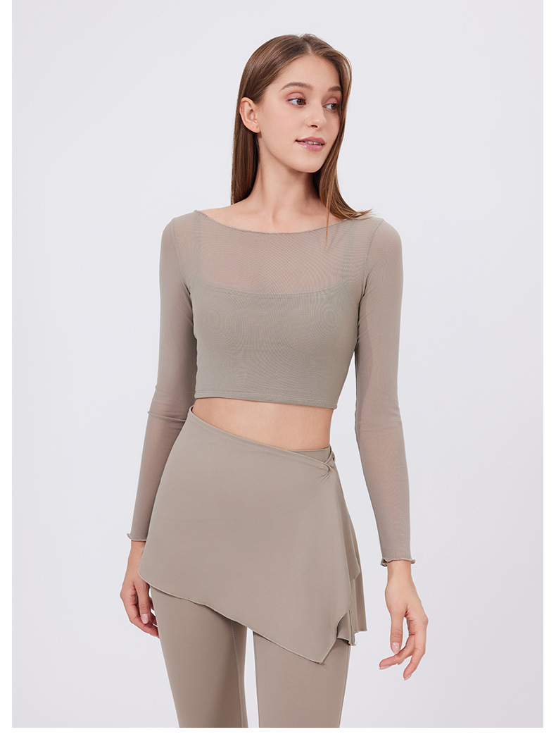 Women's Long Sleeved Suit Quick Drying Running Breathable Fitness Pants Set
