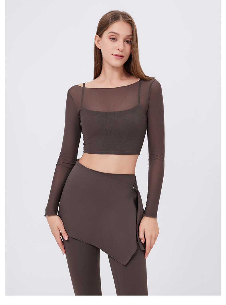 Women's Long Sleeved Suit Quick Drying Running Breathable Fitness Pants Set