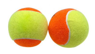 Custom Logo Younger Stage 2 Orange Tennis Balls