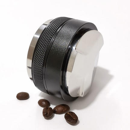Double Head Custom logo 51 53 58mm Coffee Stainless Steel Espresso Distributor Professional Barista 