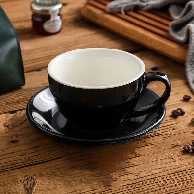 Customize Classical Ceramic With Saucer Espresso Coffee Mug Cafe Household Tea Coffee Cup