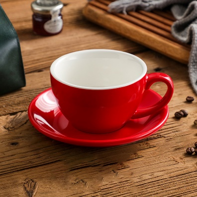Customize Classical Ceramic With Saucer Espresso Coffee Mug Cafe Household Tea Coffee Cup