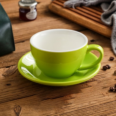 Customize Classical Ceramic With Saucer Espresso Coffee Mug Cafe Household Tea Coffee Cup