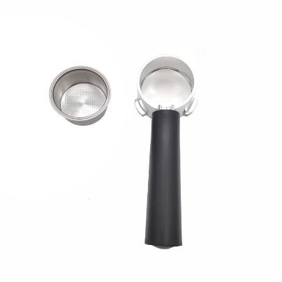 Coffee Espresso Three Ears Bottomless Black Handle Portafilter