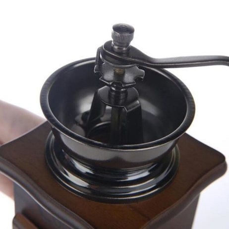 Wood Retro Manual Coffee Bean Grinding Machine