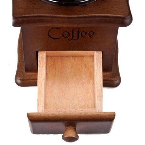 Wood Retro Manual Coffee Bean Grinding Machine